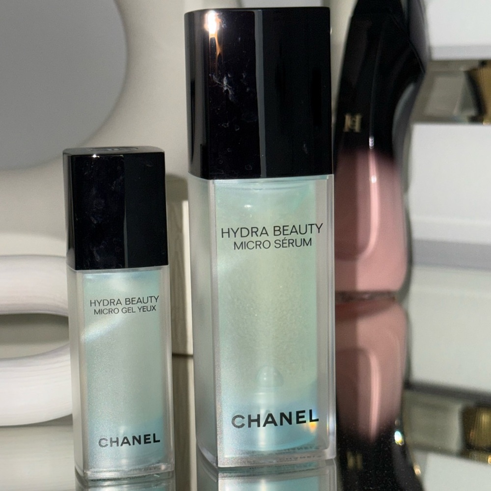 CHANEL Hydra Beauty Micro Serum and Gel Yeux - Black and Silver